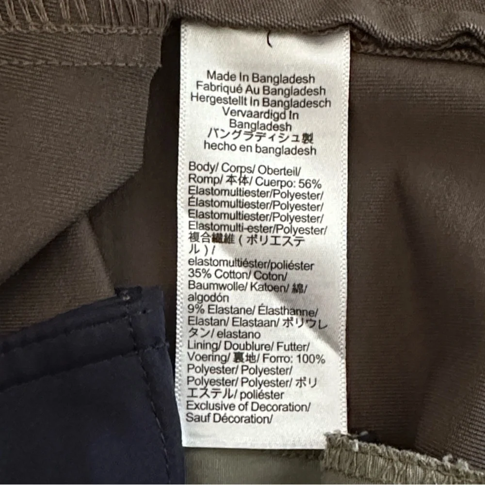 J. Crew Men's 770 Straight Stretch Chino Pant Flat Front Taupe Brown Size 30x32